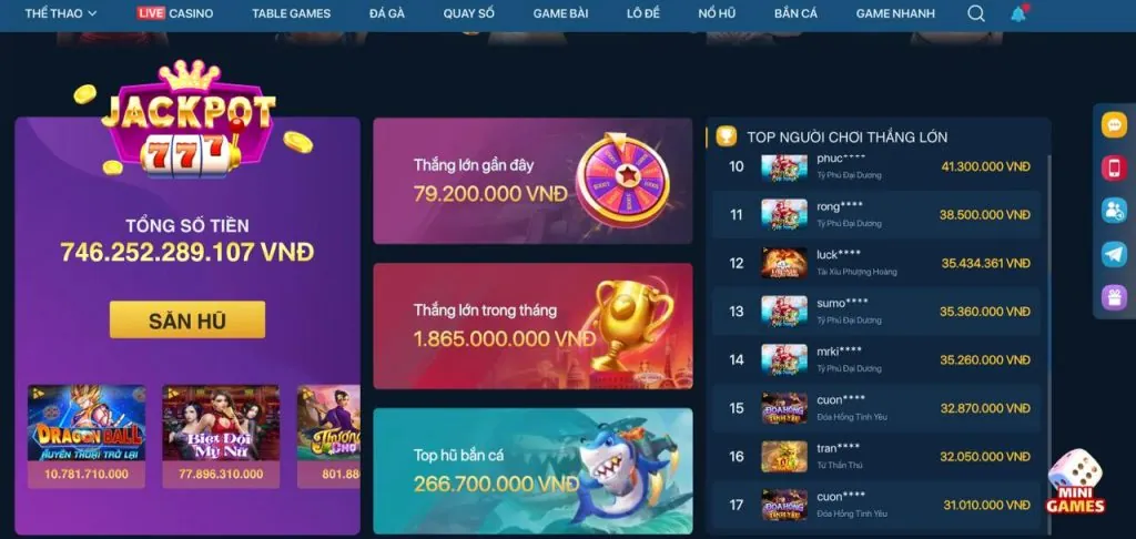 Thiết lập giới hạn tiền gửi